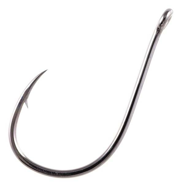 Owner 5177-981 Mosquito Octopus Hook Size 12, Needle Point, Forged Shank, Light Wire, Offset, All Purpose, Black (Pack of 12 )