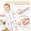NesriToy Baby Sleeping Bag with Feet, Summer, 0.5 Togs, Oeko-Tex