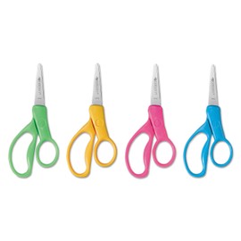 Westcott 13131 Kids Scissors, 5-Inch Pointed, Assorted Colors