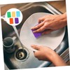 Baluue 10pcs Dishwashing Sponges Non-Stick Cleaning Tool for Kitchen Decontamination