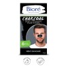 Bioré, Banditas Men Skincare Carbón, 6 Piezas Grasa