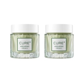 [Kim Jeong-moon Aloe] Cure Anti-Aging Cream S 50g 2pcs / [김정문알로에] 큐어 안티에이징 크림S 50g 2개