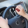 Qicarkey Wood Grain Steering Wheel Spinner Steering Wheel Spinner for