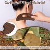 2 Pcs Body Gua Sha Massager, Wooden Massage Accessories for