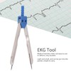 Telituny Medical Vernier Caliper, ECG Caliper, 0-2.4 Inch Stainless Steel
