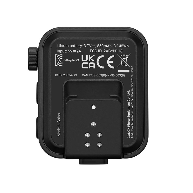 Godox X3-C Wireless Flash Trigger Commander Transmitter, Compatible with Canon