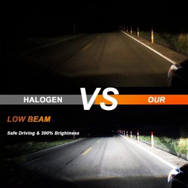 Unbranded For Nissan Rogue 2014-2020 LED Headlight High Low Beam Fog Light Bulbs Combo Kit