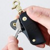 Polcolosso Compact Key Case, Original Tochigi Leather, Made in Japan,
