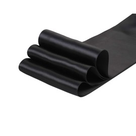 Ribbonitlux 4" wide Double Face Satin Ribbon 5 Yards (030-Black), Set For Grand Opening Ceremonies, Ribbon Cutting, Chair Sashes, Wedding and Craft