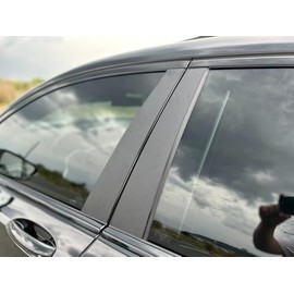 Matte Black Pillar Posts Textured (B Pillars) Covers for for Dodge Charger 2011-2021