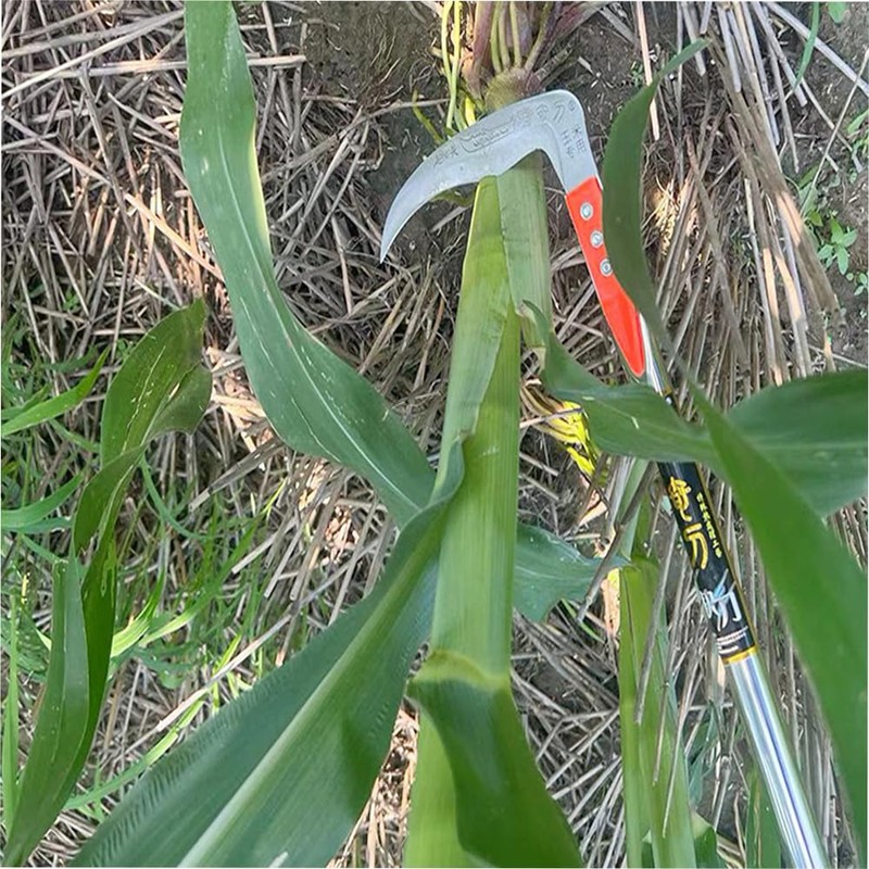 XIAOLUHSYI Scythe Tool,Sickle Garden Tool Long Handle.