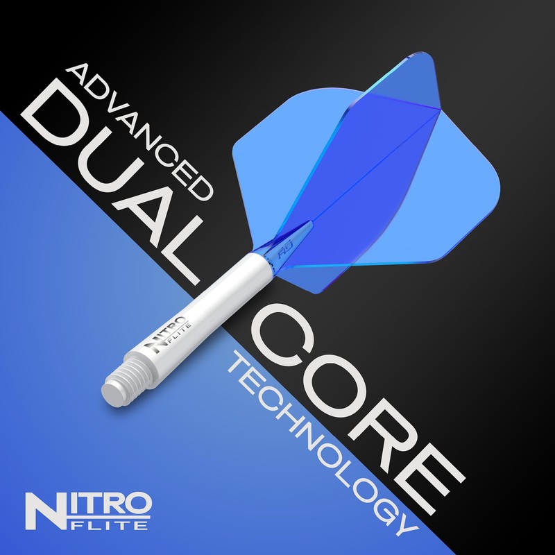 RED DRAGON Darts - Nitro Flite Integrated Flights & Shafts