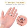 Blulu 85 Pcs Ring Sizers for Loose Rings Invisible Size