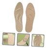 IWOWHERO 1 Pair Breathable Massaging Shoe Insoles Cuttable Comfort Inserts