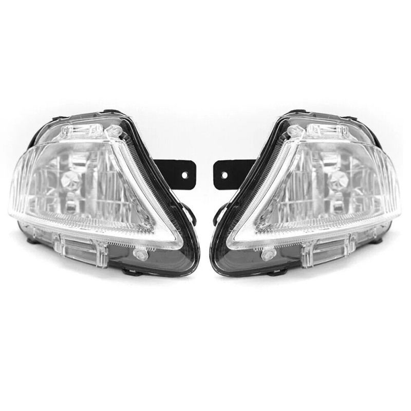 Cahuczlhoz Left+Right Clear Front Bumper Fog Light Lamp for Lexus
