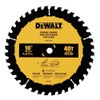 DEWALT Table Saw Blade, 10", 40 Tooth, with Fine Finish,