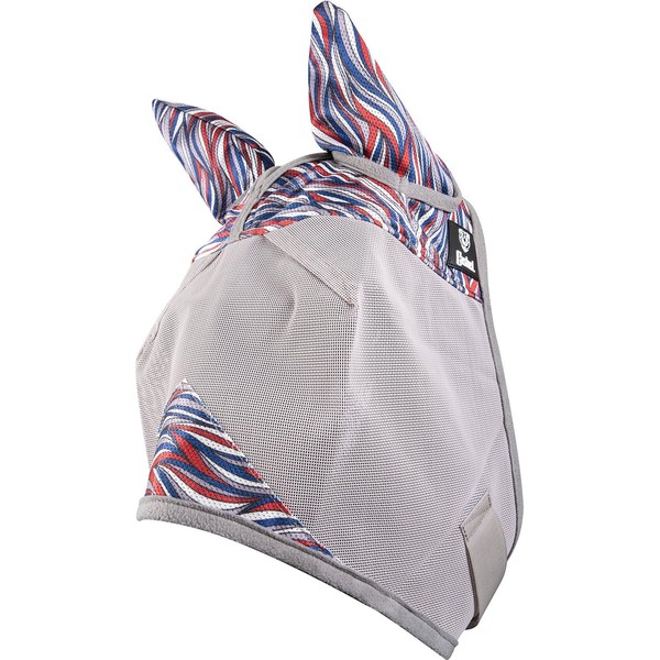 Cashel Crusader Fly Mask, Standard with Ears (American Wave, Arabian)