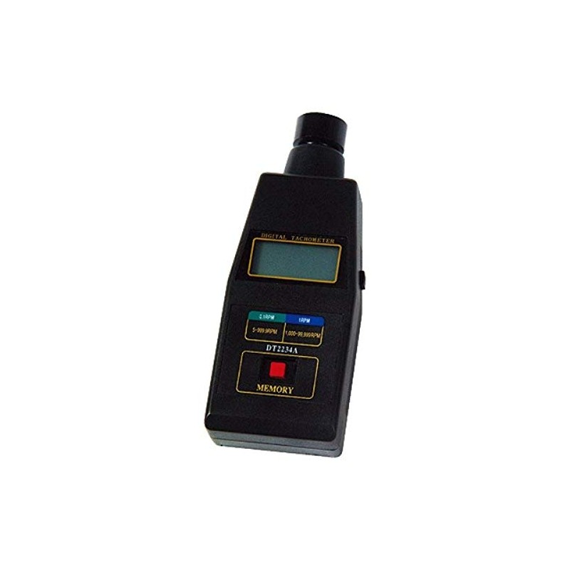 HHIP 8070-0402 Non-Touch Digital Tachometer, 5-99,999 RPM Measuring Range