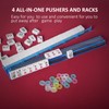 American Mahjong Set, Mahjong Game Set, 166 Tiles with Blue