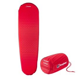 Berghaus Ultra-Lightweight Peak Self-Inflating Sleeping Mat, Single Air Mattress for Camping, Ideal for Hiking, Backpacking and Wild Camping, Sleeping Equipment, Camping Equipment