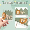 FunnAura 1st Wild One Birthday Hat Decorations for Boys, First