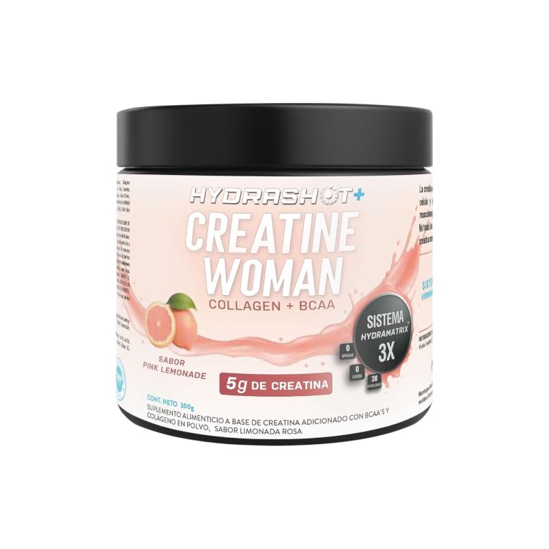 Creatina 5g + BCAA + Colágeno en Polvo 300g