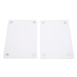 Acrylic Picture Frame, 3in Magnetic Clear Freestanding Acrylic Photo Frame Mini Magnet Photo Frame Transparent Photo Frame Refrigerator Sticker,for Instax Mini