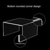 BlueValley Acrylic Display Risers, Clear Product Stand, Jewelry Display Riser,Shelf