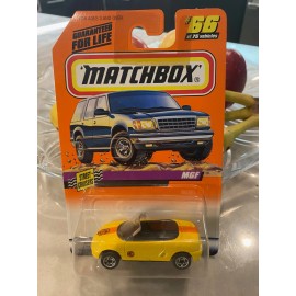 Matchbox MGF Street Cruisers Yellow