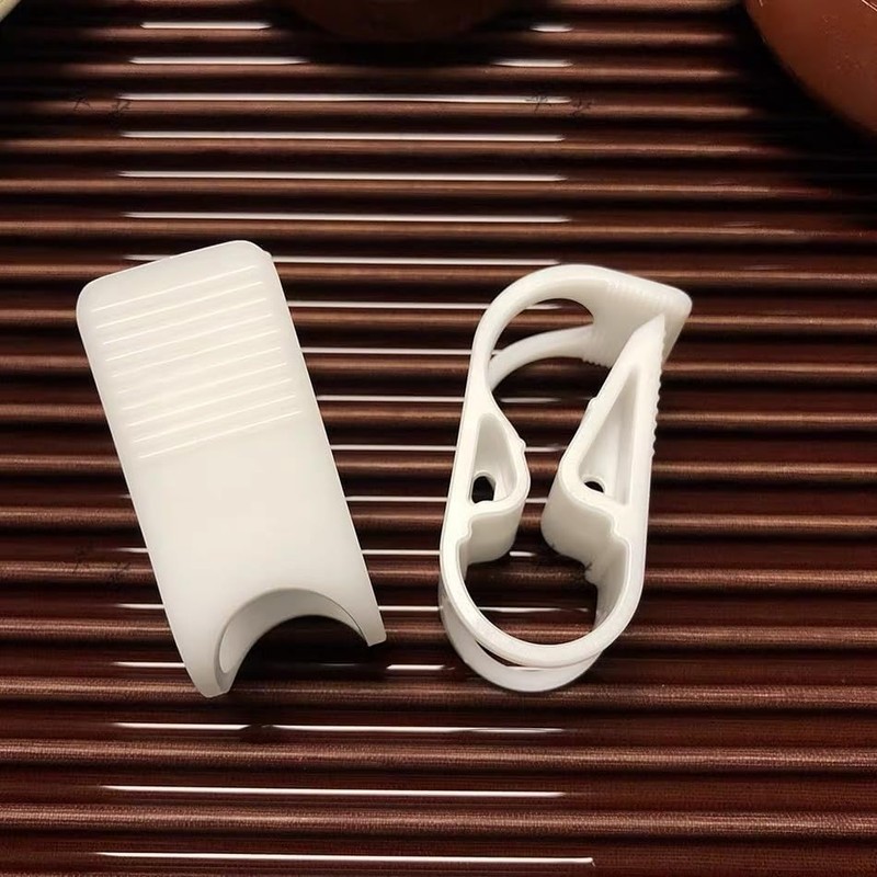10Pcs White Plastic Tubing Clamps 1/4" - 1/2" Adjustable Tube