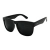 ShadyVEU Super Dark Round Sunglasses UV400 Casual Blacked Out 80's