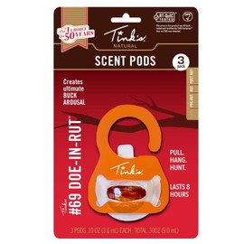 TINK'S #69 Doe-in-Rut Scent Pods - 3 Pack (Natural)