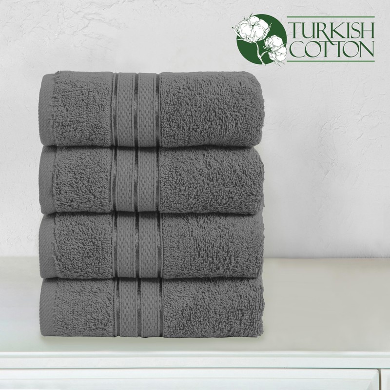 Elegant Comfort Three Line Popcorn Towel Set for Bathroom 16