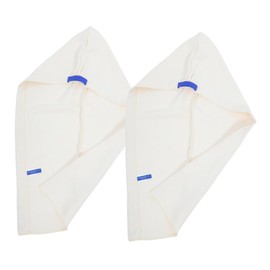 Ipetboom 2pcs Super Absorbent Hair Drying Cap Soft Towel Turban for Wet Hair