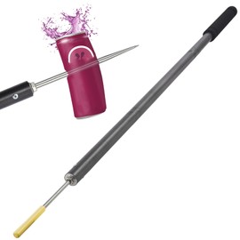 Frebuta Trash Poker Stick Pickup, 48In Trash Picker Upper Grabber Heavy Duty Sponge Handle Grabbers for Seniors Stainless Steels Tip Yard Trash Pickup Stick Extra Long Debris Nabber Litter