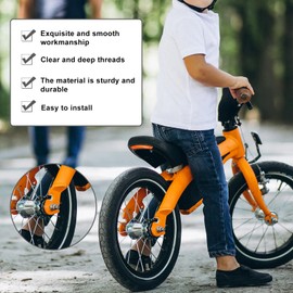 2PCS Universal Bicycle Stabiliser Extension Bolts Axle Extenders 8mm Suitable Most Bikes from 12"- 20" Wheel for Men Women Adult Childs Kids Bolt Bicycles Training Wheel Support Balance Nuts