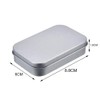 10 Pack Metal Tin Plate Metal Box with LidMini Portable