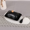 oskas Farmhouse Porcelain Black Butter Dish with Lid and Knife
