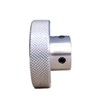 CHANCS Aluminum Alloy Hand Wheel 50mm OD 8mm Bore Knurled