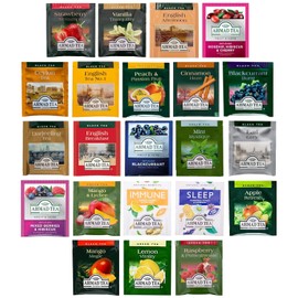 Ahmad Tea Sampler Assortment, Variety Pack (22 Count), 22 Unique Flavors of Tea
