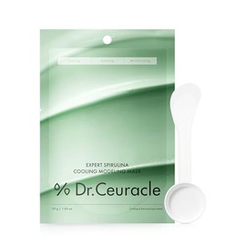 leegeehaam Dr.Ceuracle Expert - Máscara de modelado refrescante de espirulina – Mascarilla de gelatina para piel brillante de cristal, spa casero, cuidado de la piel coreano para rellenar calcetines (1.05 onzas)