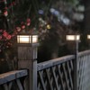 Dynaming 6 Pack Solar Post Cap Lights Outdoor, Fence Post