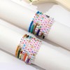 yongder Clay Bead Friendship Bracelets Bulk (Acrylic)
