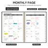 2026 Planner, Weekly and Monthly Planner, January 2026 - December
