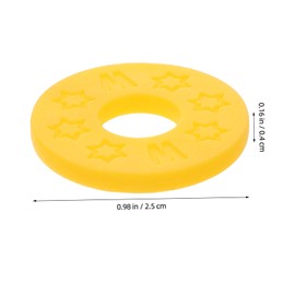 SUPVOX 12Pcs Guitar Strap Locks for Acoustic Electric Guitars Lock Washers for Safety Stability Easy Installation Reliable Design for Basses Ukuleles Essential Accessories