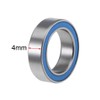 sourcing map 6700-2RS Deep Groove Ball Bearings Z2 10mm x