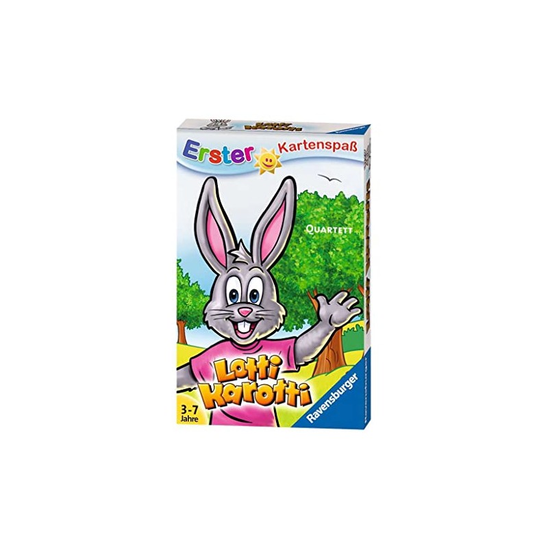 Ravensburger 20433 5 "Quartet Lotti Karotti Card Game