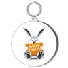 Gift Insanity EASTER BUNNY SHORT CHAIN KEYRING BOTTLE OPENER