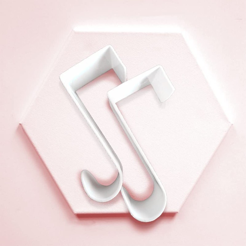 1st Choice Over The Door Hooks Hangers, Laundry Hanger White