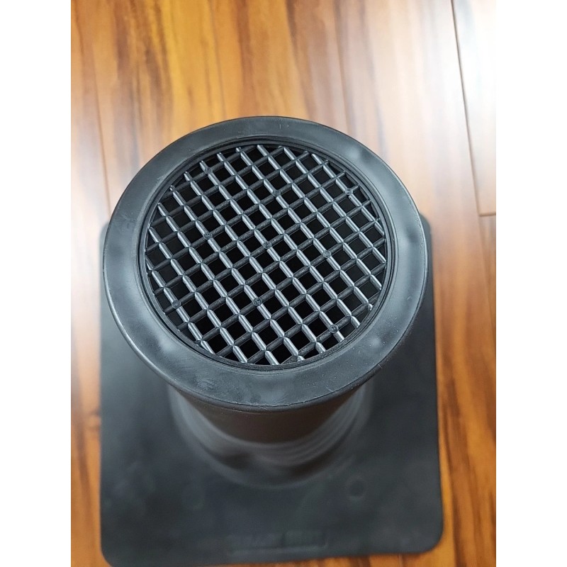 Bullet Boot Pipe Flashing Boot Brown 4” Rubber